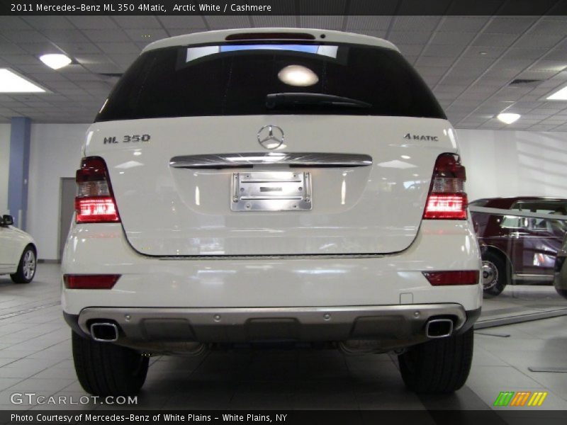 Arctic White / Cashmere 2011 Mercedes-Benz ML 350 4Matic