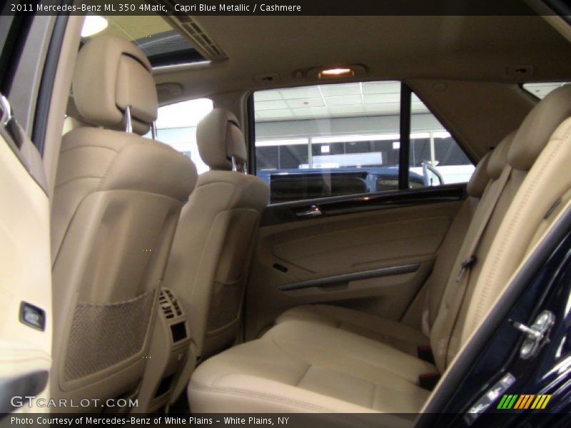 Capri Blue Metallic / Cashmere 2011 Mercedes-Benz ML 350 4Matic