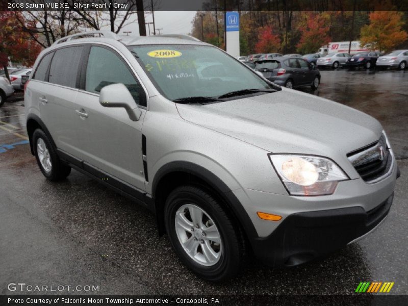 Silver Pearl / Gray 2008 Saturn VUE XE