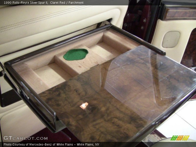 Claret Red / Parchment 1990 Rolls-Royce Silver Spur II