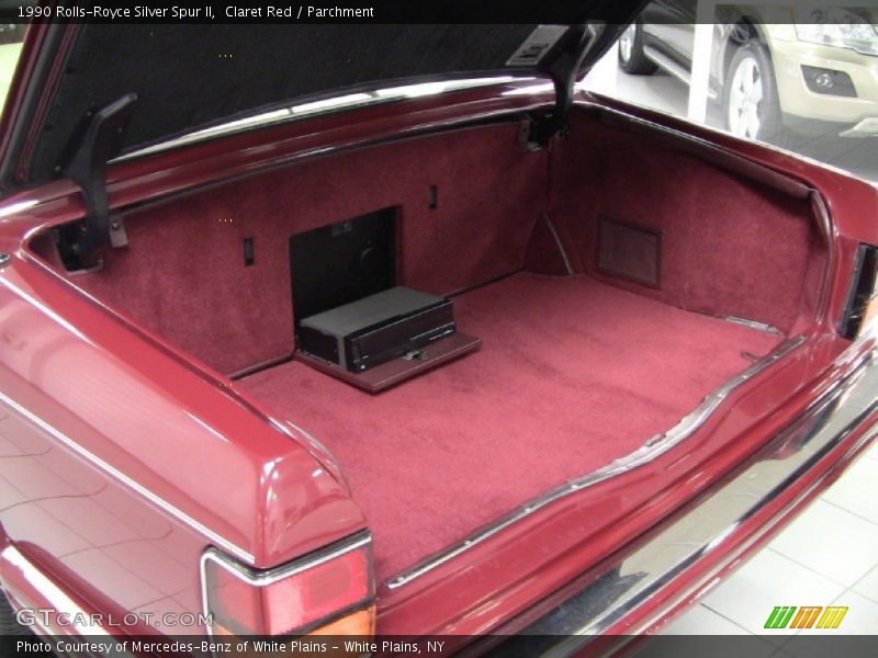 Claret Red / Parchment 1990 Rolls-Royce Silver Spur II