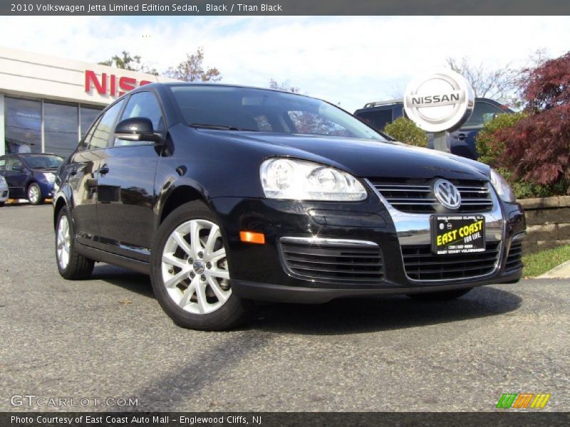 Black / Titan Black 2010 Volkswagen Jetta Limited Edition Sedan