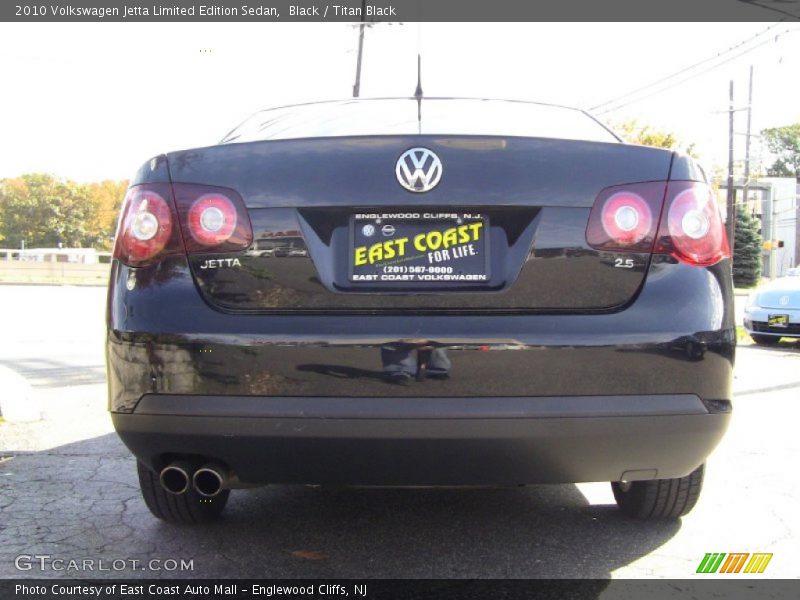 Black / Titan Black 2010 Volkswagen Jetta Limited Edition Sedan
