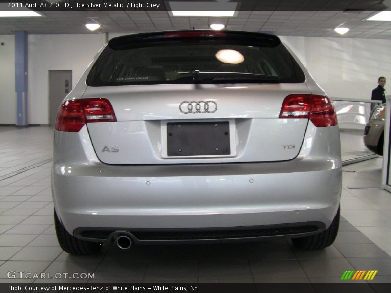Ice Silver Metallic / Light Grey 2011 Audi A3 2.0 TDI