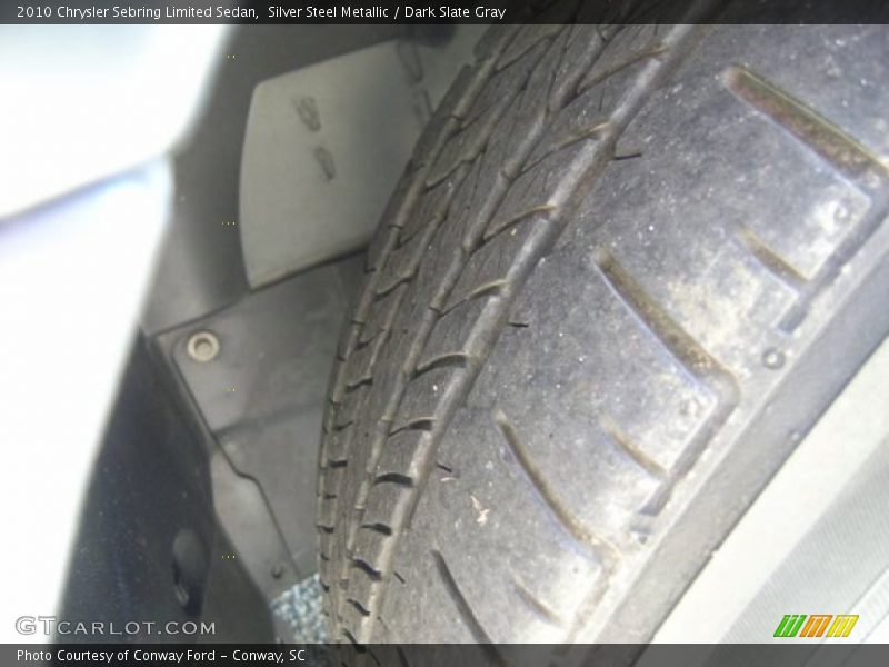 Silver Steel Metallic / Dark Slate Gray 2010 Chrysler Sebring Limited Sedan