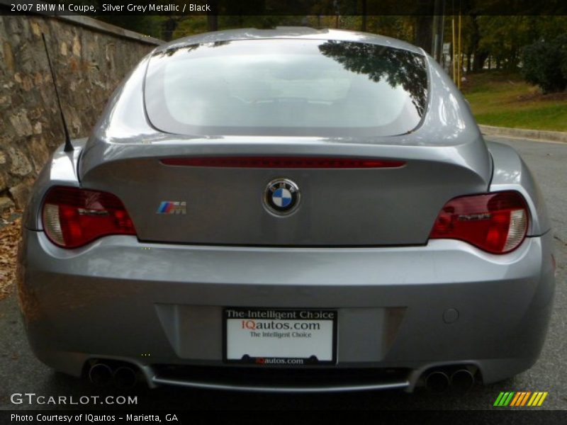 Silver Grey Metallic / Black 2007 BMW M Coupe