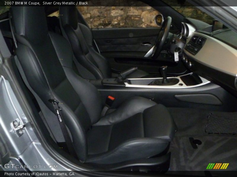 Silver Grey Metallic / Black 2007 BMW M Coupe