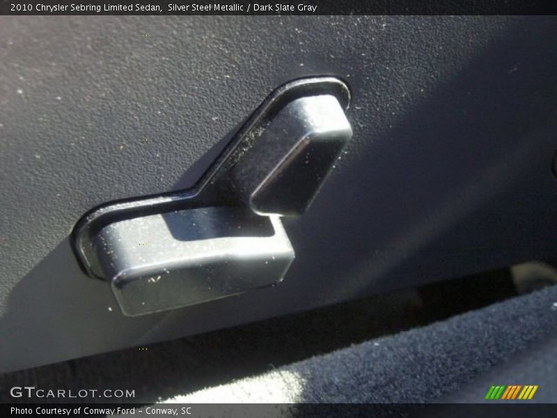 Silver Steel Metallic / Dark Slate Gray 2010 Chrysler Sebring Limited Sedan