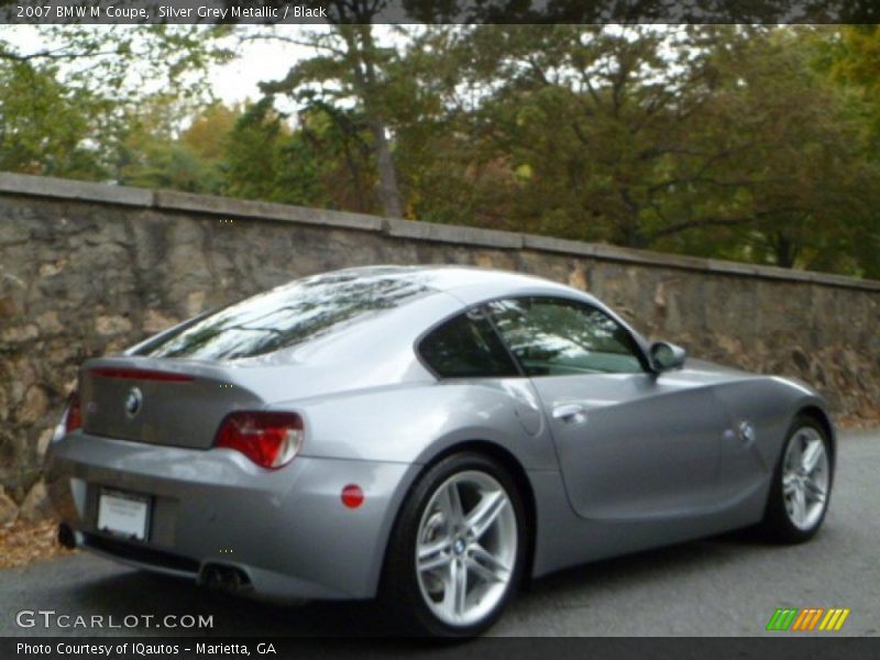 Silver Grey Metallic / Black 2007 BMW M Coupe