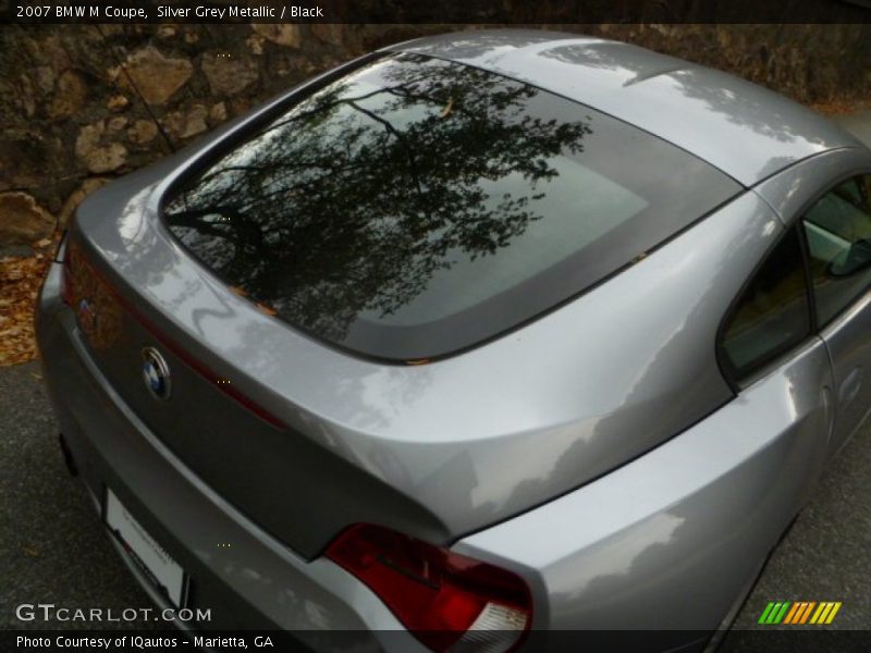 Silver Grey Metallic / Black 2007 BMW M Coupe