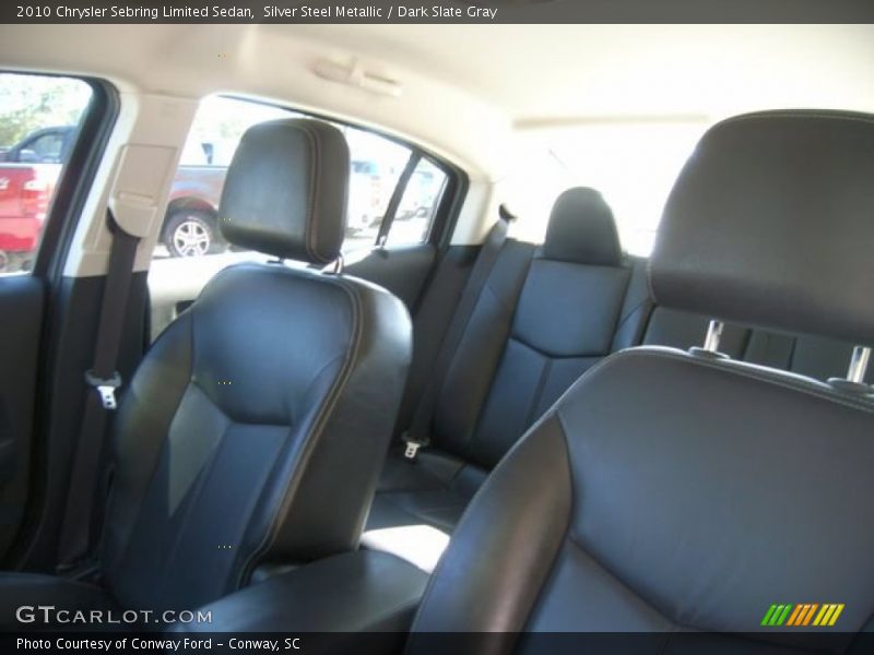 Silver Steel Metallic / Dark Slate Gray 2010 Chrysler Sebring Limited Sedan