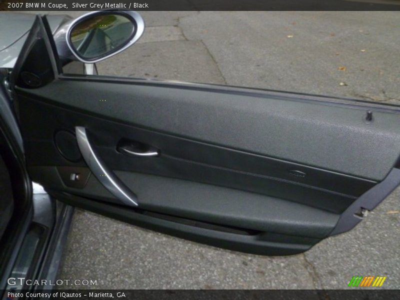 Silver Grey Metallic / Black 2007 BMW M Coupe