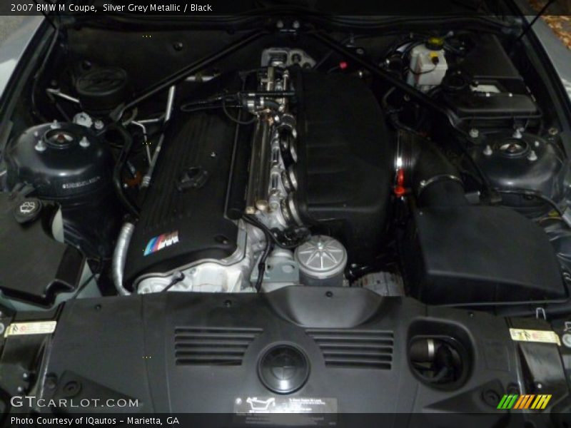  2007 M Coupe Engine - 3.2 Liter M DOHC 24-Valve VVT Inline 6 Cylinder