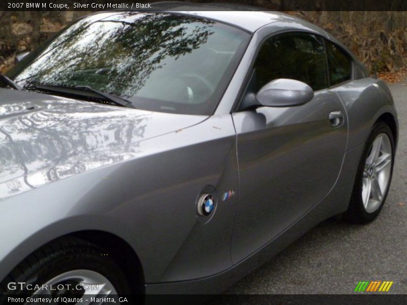 Silver Grey Metallic / Black 2007 BMW M Coupe