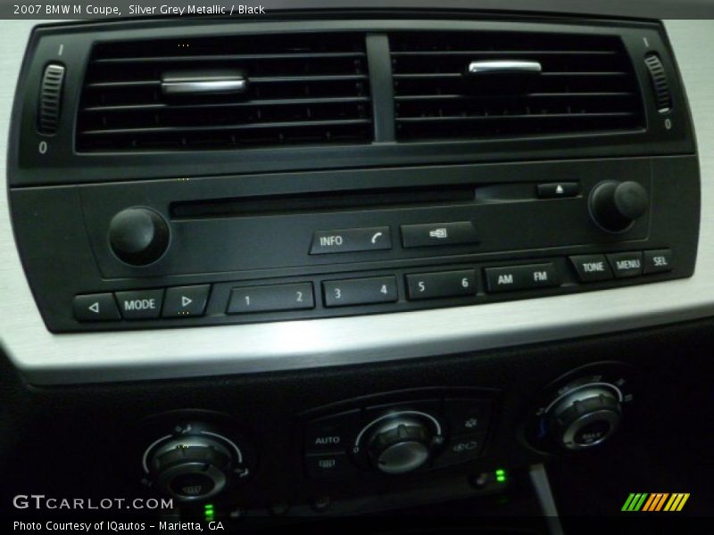 Controls of 2007 M Coupe
