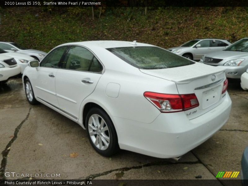 Starfire White Pearl / Parchment 2010 Lexus ES 350