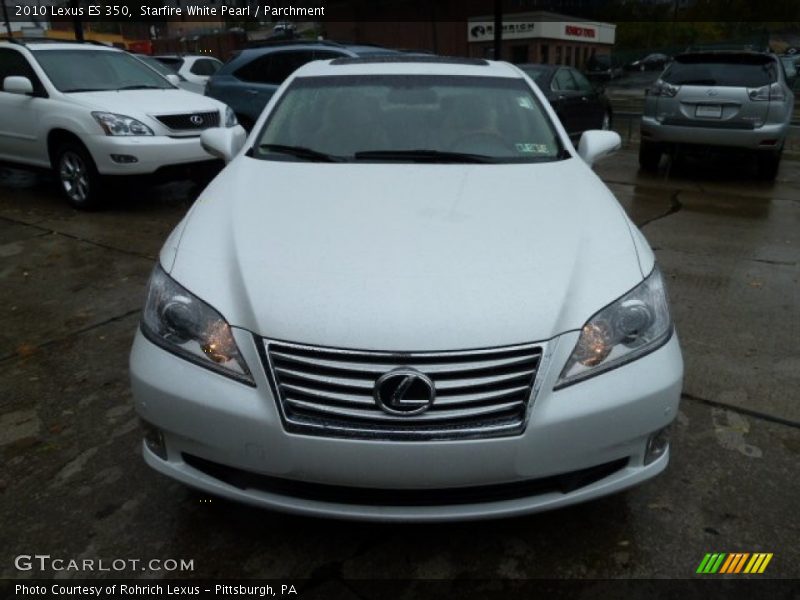 Starfire White Pearl / Parchment 2010 Lexus ES 350