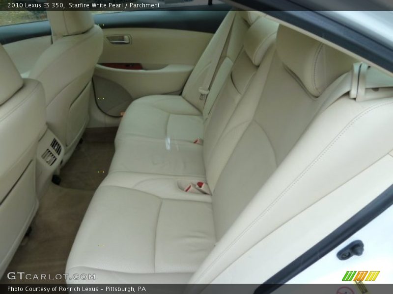 Starfire White Pearl / Parchment 2010 Lexus ES 350
