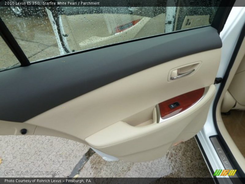 Starfire White Pearl / Parchment 2010 Lexus ES 350