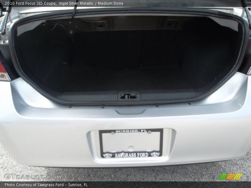 Ingot Silver Metallic / Medium Stone 2010 Ford Focus SES Coupe