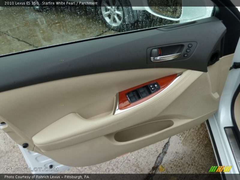 Starfire White Pearl / Parchment 2010 Lexus ES 350
