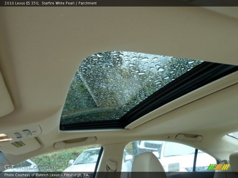 Starfire White Pearl / Parchment 2010 Lexus ES 350