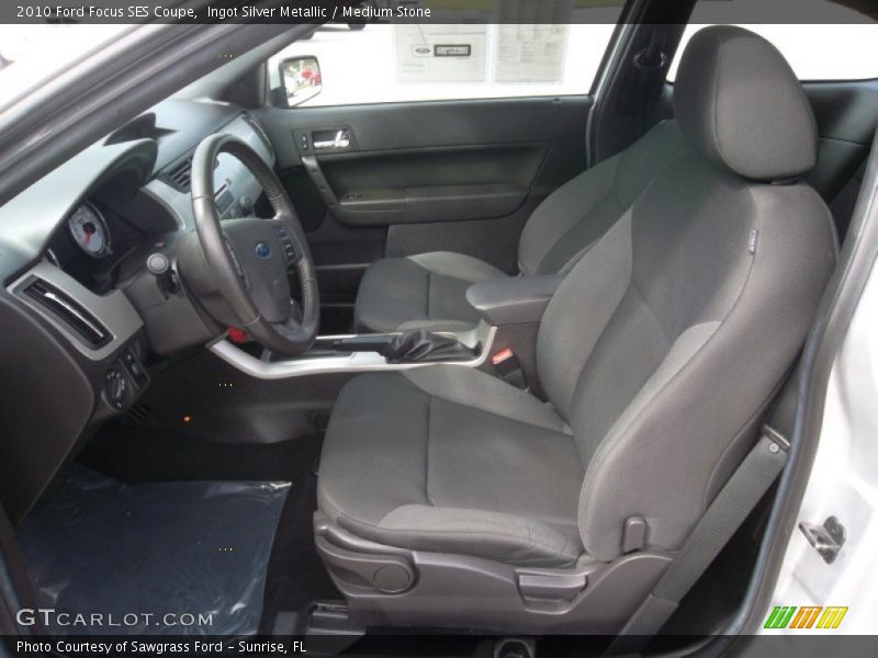  2010 Focus SES Coupe Medium Stone Interior