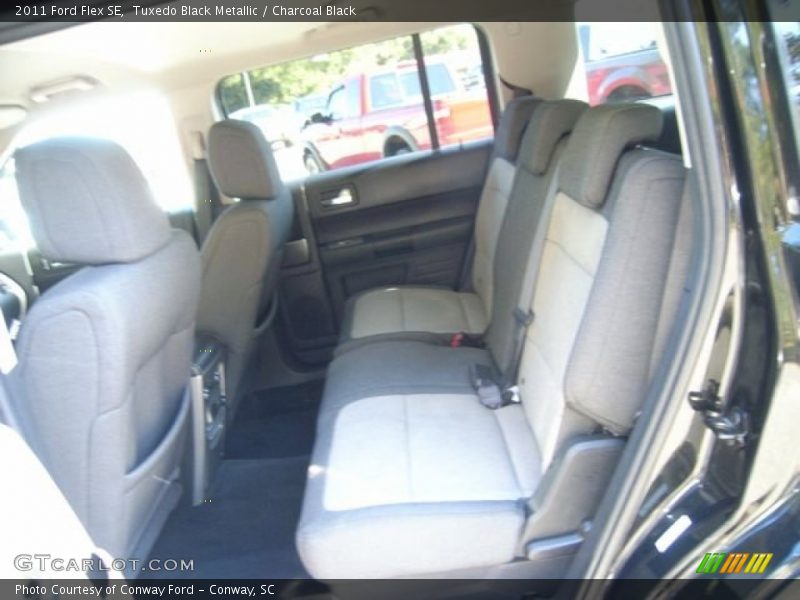 Tuxedo Black Metallic / Charcoal Black 2011 Ford Flex SE