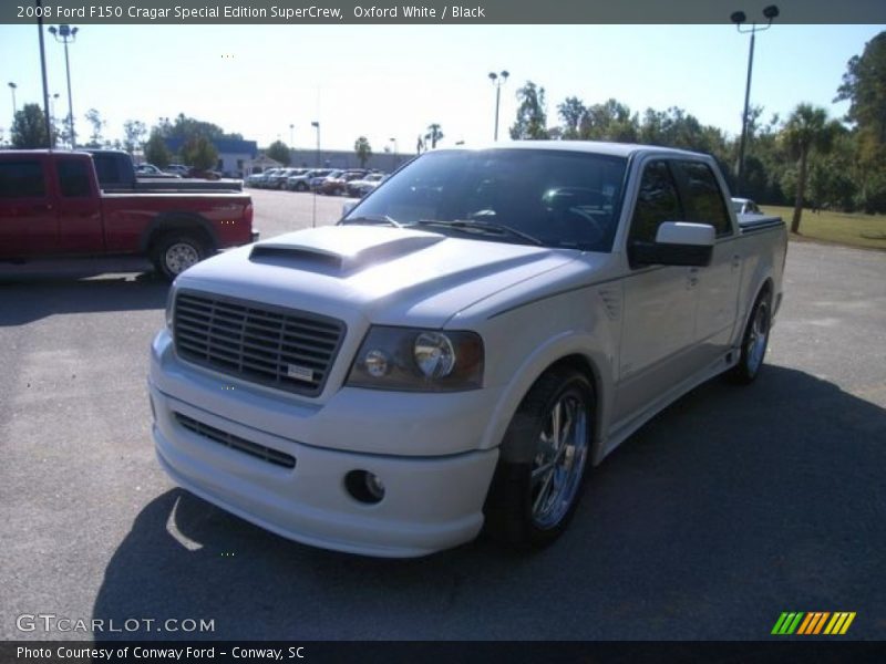 Oxford White / Black 2008 Ford F150 Cragar Special Edition SuperCrew