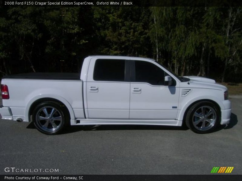 Oxford White / Black 2008 Ford F150 Cragar Special Edition SuperCrew