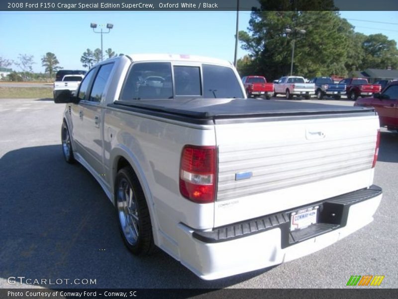 Oxford White / Black 2008 Ford F150 Cragar Special Edition SuperCrew