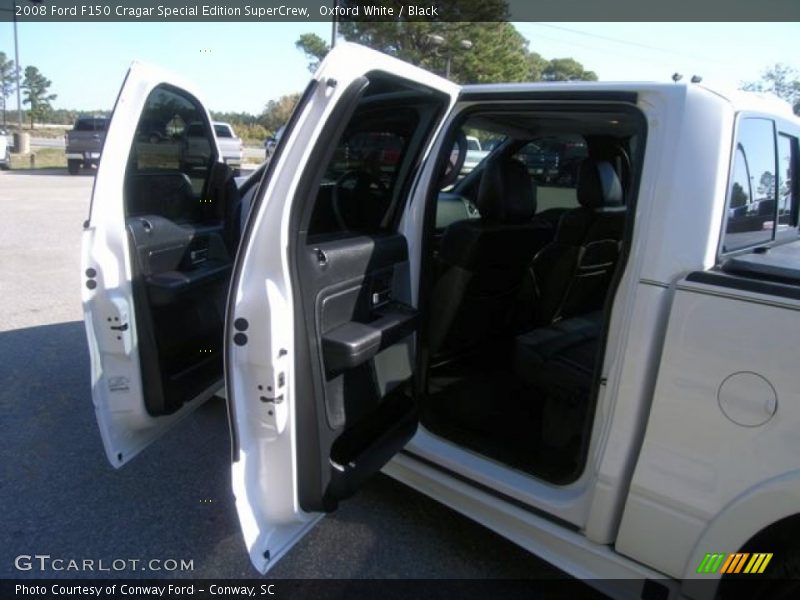 Oxford White / Black 2008 Ford F150 Cragar Special Edition SuperCrew
