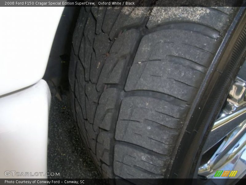 Oxford White / Black 2008 Ford F150 Cragar Special Edition SuperCrew