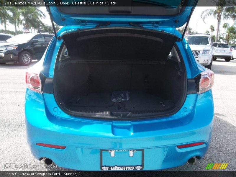 Celestial Blue Mica / Black 2011 Mazda MAZDA3 s Sport 5 Door