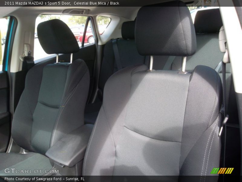 Celestial Blue Mica / Black 2011 Mazda MAZDA3 s Sport 5 Door