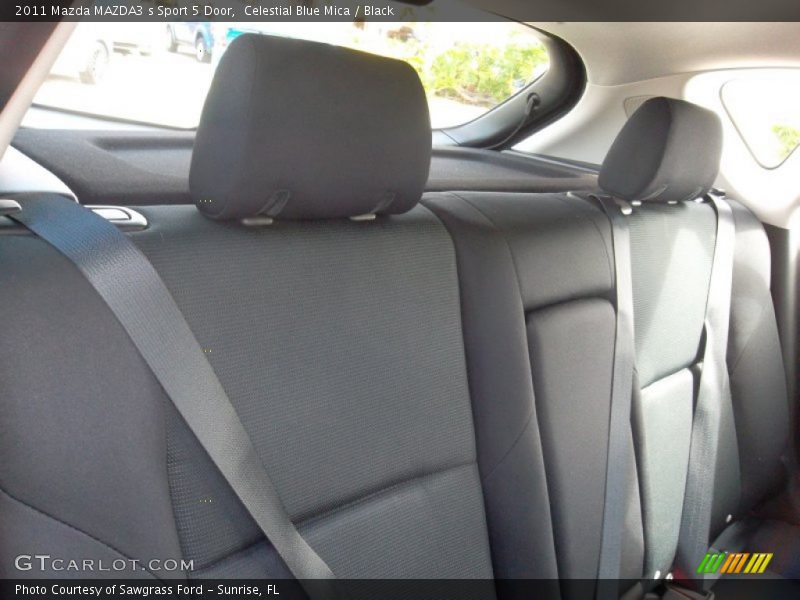 Celestial Blue Mica / Black 2011 Mazda MAZDA3 s Sport 5 Door