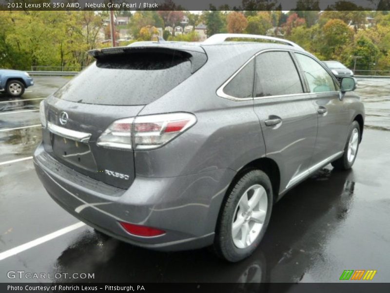  2012 RX 350 AWD Nebula Gray Pearl