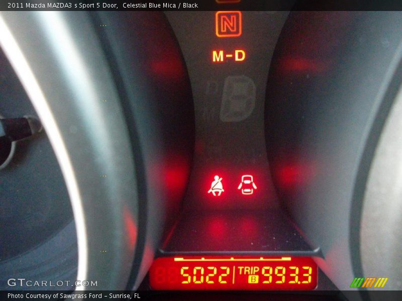 Celestial Blue Mica / Black 2011 Mazda MAZDA3 s Sport 5 Door