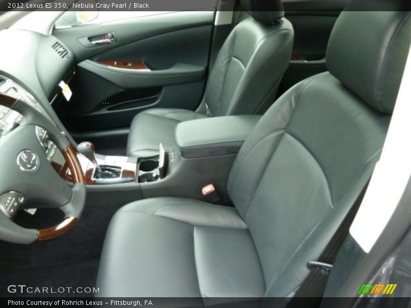  2012 ES 350 Black Interior