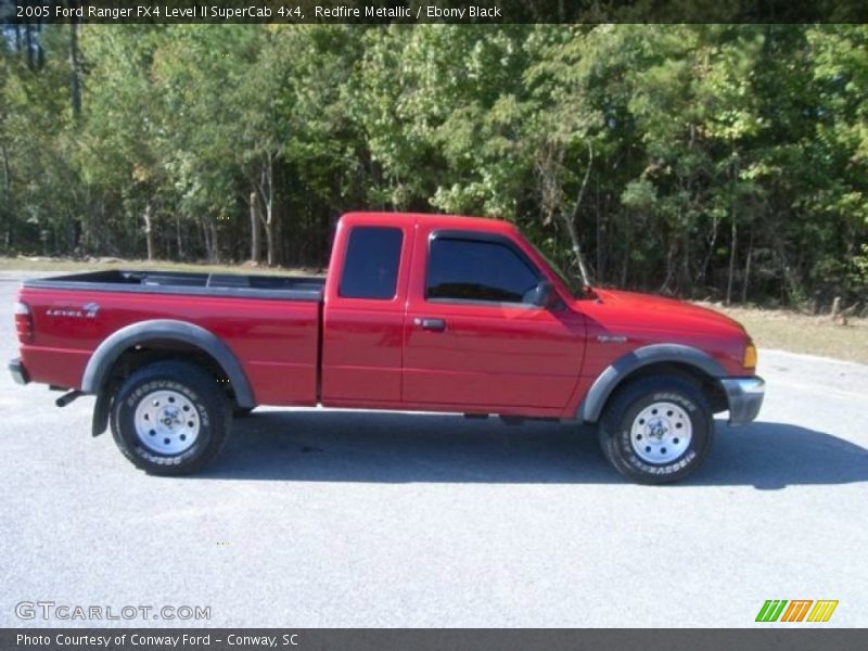  2005 Ranger FX4 Level II SuperCab 4x4 Redfire Metallic