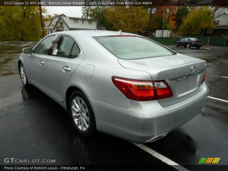  2012 LS 460 AWD Mercury Silver Metallic