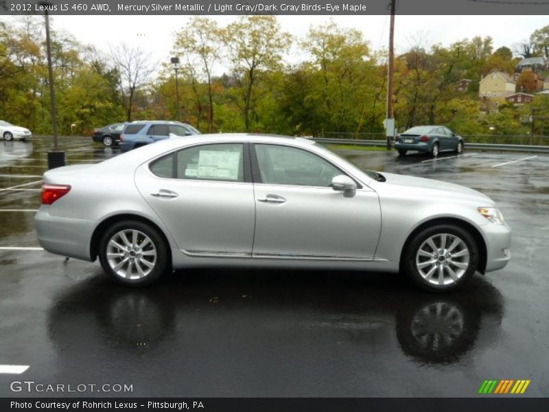  2012 LS 460 AWD Mercury Silver Metallic