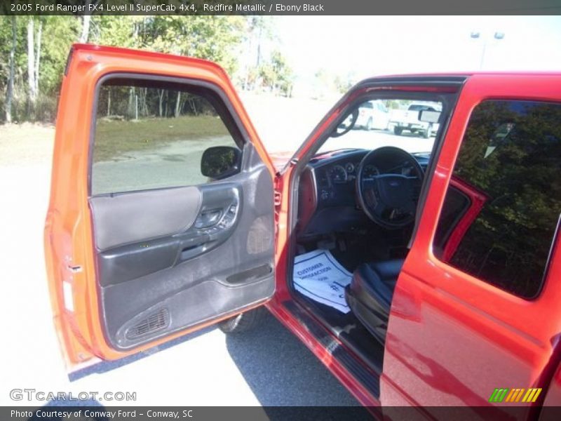 Redfire Metallic / Ebony Black 2005 Ford Ranger FX4 Level II SuperCab 4x4
