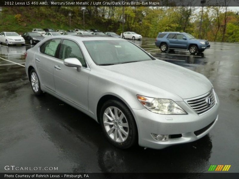 Front 3/4 View of 2012 LS 460 AWD
