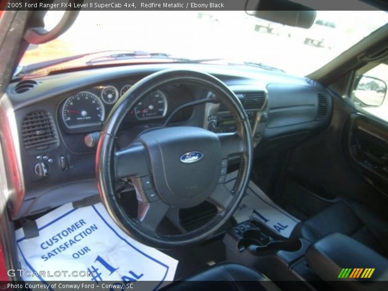 Dashboard of 2005 Ranger FX4 Level II SuperCab 4x4