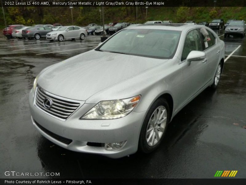 Front 3/4 View of 2012 LS 460 AWD