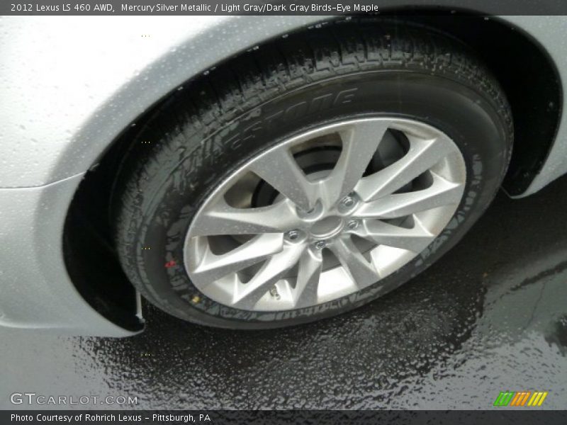  2012 LS 460 AWD Wheel