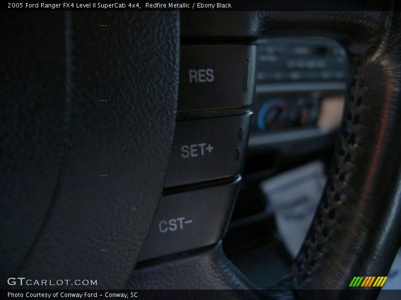 Redfire Metallic / Ebony Black 2005 Ford Ranger FX4 Level II SuperCab 4x4