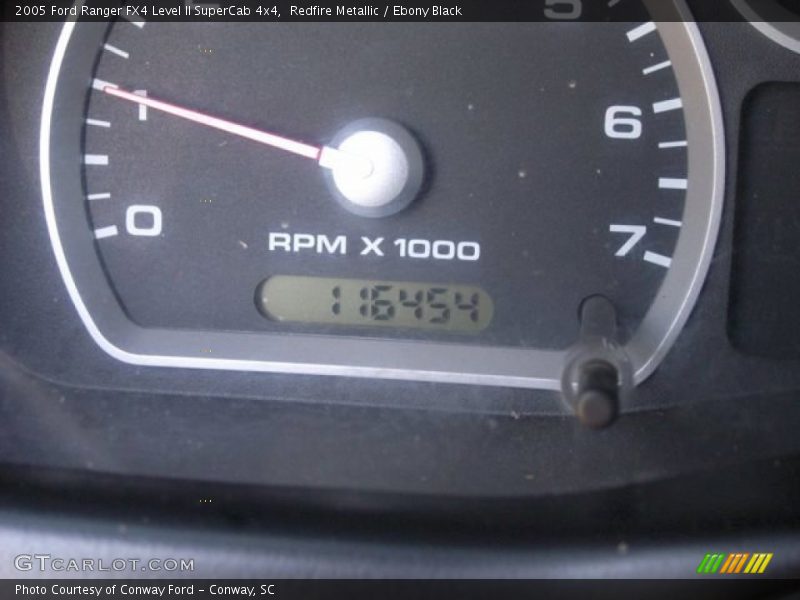 Redfire Metallic / Ebony Black 2005 Ford Ranger FX4 Level II SuperCab 4x4