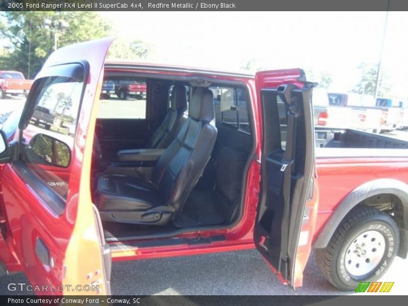 Redfire Metallic / Ebony Black 2005 Ford Ranger FX4 Level II SuperCab 4x4